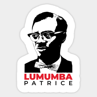 Patrice Lumumba Sticker